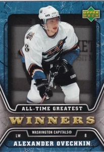 🏒 06-07 UPPER DECK ALL-TIME GREATEST - ALEX OVECHKIN #ATG22 WASHINGTON CAPITALS - Picture 1 of 1