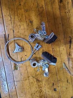 NOS Vintage 1983 Dia Compe 981 Cantilever Brakes Mountain Bike Set Silver Japan  - Image 1 of 4
