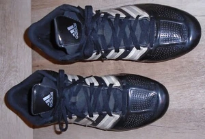 Scarpe Adidas tacchetti calcio nero sintetico uomo taglia 14 - Foto 1 di 6