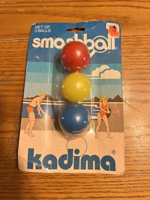 Beach Balls for Beachball Smashball Kadima Set of three balls NOS - Image 1 of 4