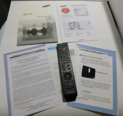 Samsung Remote Control BP59-00125A Tested Working With TV Instructions - Image 1 of 3