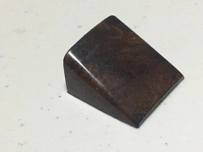 86-90 Cadillac Fleetwood Front Seat Back Strap SWIRL Cover Endcap End Cap BURLED Foto 1 de 4