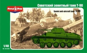Tanque antiaéreo soviético Mikromir 48008 T-90, 1/48 - Imagen 1 de 12