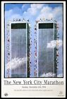 1994 * Manifesto, Poster "New York City Marathon, Twin Towers -  25th Anniversar