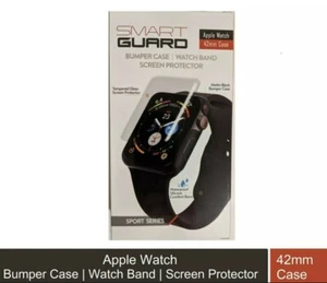 Smart Guard 3 in 1 Bumper Case /Watch Band Screen Protector for Apple Watch 38mm - Picture 1 of 4