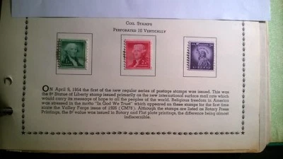 1,2,3, CENT PRESIDENTS & LIBERTY VINTAGE UNITED STATES POSTAGE STAMPS LOT - Image 1 of 4