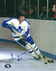 Autographed IAN TURNBULL Toronto Maple Leafs 8x10 photo - COA  - Picture 1 of 1