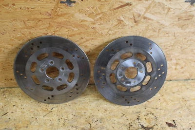 93-05 DISCOS ROTORES FRENO DELANTERO IZQUIERDO DERECHO HARLEY-DAVIDSON DYNA OEM Foto 1 de 4