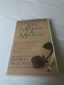 Love Medicine & Miracles Audio Cassette Lessons Learned Self Healing Surgeons - Picture 1 of 4