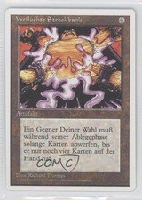 1995 Magic: The Gathering - Core Set: 4th Edition German Cursed Rack 0n8