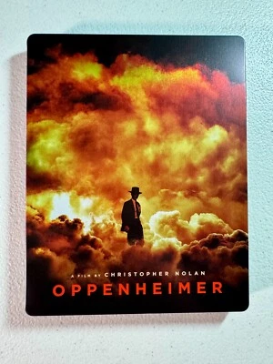 Oppenheimer Best Buy Exclusive 4K UHD Blu-ray SteelBook - Perfect Condition - Image 1 of 4