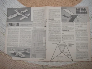 Aeromodeller Plans of the Little Willie a semi scale model of 22" span - Picture 1 of 2