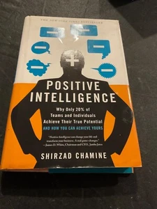 Positive Intelligence Shirzad Chamine Hardcover Business Coaching Book 2012 - Picture 1 of 5