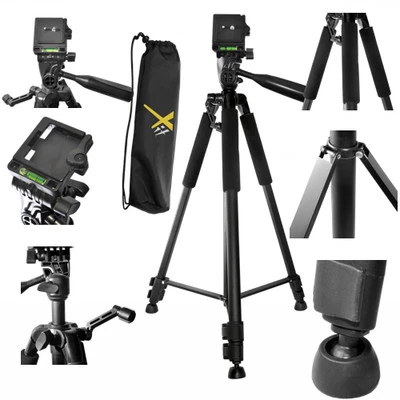 Lightweight 60" Photo Tripod For Canon EOS Rebel T3 T3i SL1 T4 T4i T5 T5I XT XSI - Image 1 of 4