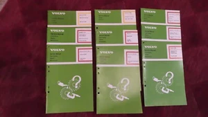 Volvo 740 760  760 Turbo diesel Service Manuals  Lot of 9 - Picture 1 of 15