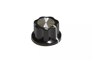 Perno superior de metal acanalado para efectos personalizados hágalo usted mismo o pedales Boss se adapta al eje de perno de 1/4 - Imagen 1 de 3