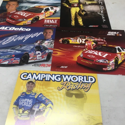 Lot Of 5 NASCAR Hero Cards- Clint Bowyer Cover