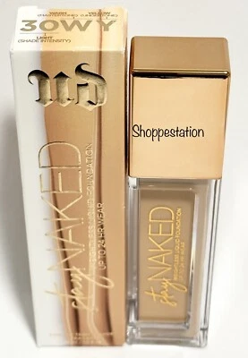 Urban Decay STAY NAKED WEIGHTLESS LIQUID FOUNDATION Shade 30 WY Full Size 30ml - Image 1 of 4