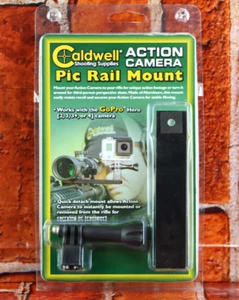 Caldwell Action Camera Pic Rail Mount For GoPro Hero NOS 123905 - Picture 1 of 6