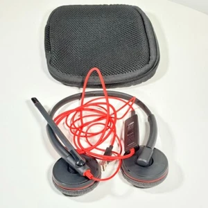 Casque Plantronics C3200 Binaural USB A avec micro et commande et pochette. - Photo 1/8