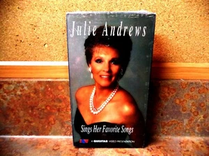 JULIE ANDREWS SINGS HER FAVORITE SONGS (VHS 1992) BRAND NEW - Picture 1 of 4