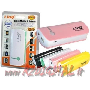 BATTERIA 6000mah EMERGENZA POWER BANK IPAD IPHONE SAMSUNG LG HTC CARICABATTERIE - Picture 1 of 1