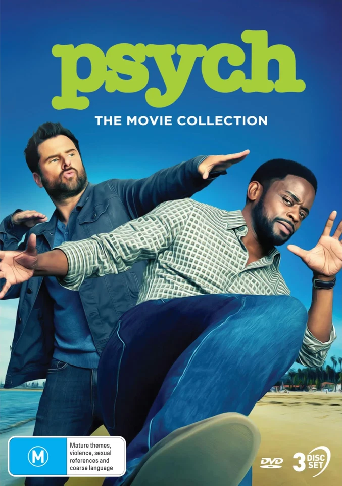 Psych : The Movie Collection (DVD) Brand New & SEALED - Region 4 - Image 1 of 1