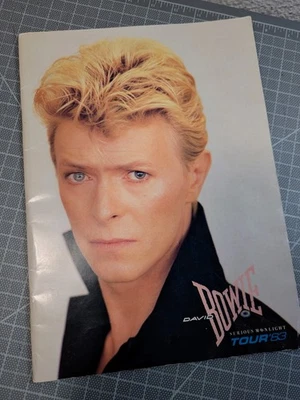 David Bowie Serious Moonlight Tour '83 Concert Program Book 1983  - Image 1 of 4
