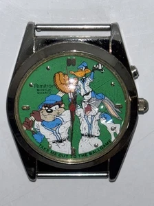 Reloj musical Armitron Looney Tunes “Take Me Out To The Ballgame” 1994 tal cual - Imagen 1 de 4