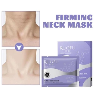 Mascarilla Polipéptida Cuello Antiarrugas Eliminación de Arrugas Tensor Anti Envejecimiento / - Imagen 1 de 13