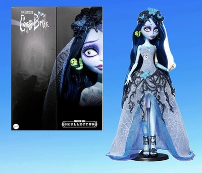 ✅ In Hand ✅ NEW Monster High Tim Burton's Corpse Bride Emily Skullector Doll - Image 1 of 4