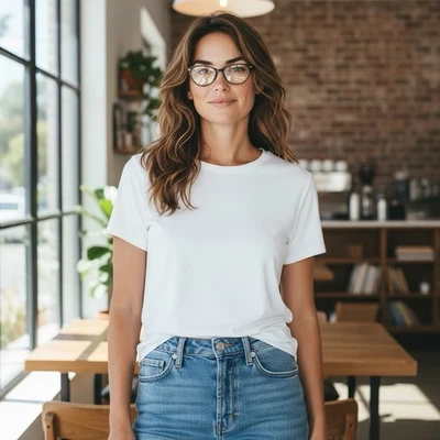 Laura Ashley Bethany 54 []16 140 коричневые блестящие очки EE39 - Изображение 1 из 4