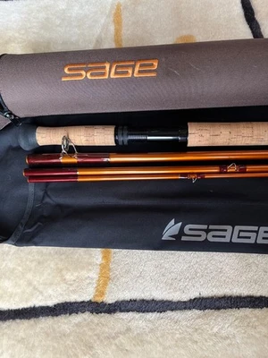 SAGE FLI SPEY  8140-4  8wt 14 ft 4 piece  in Excellent Condition. - Image 1 of 4