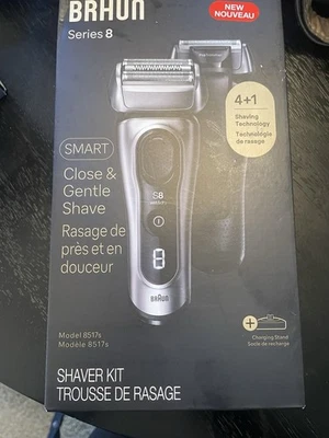 Braun Series 8 Electric Razor Shaver Kit W/ Case & Charging Stand Sealed - Image 1 of 4