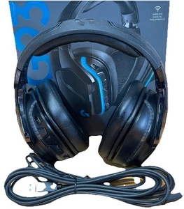 Logitech G935 Wireless 7.1 LIGHTSYNC Gaming Headset Black / READ - Zdjęcie 1 z 4