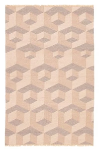 Vintage Hand Woven Traditional Kilim Rug 5'0" x 8'0" Oriental Wool Carpet - Picture 1 of 9