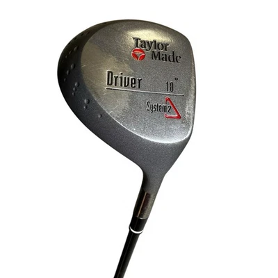 TaylorMade System 2 Driver 10° RH Fiber-X President Graphite Shaft Men’s Golf - Image 1 of 4