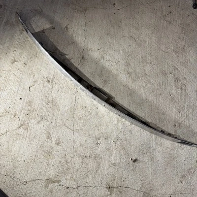 ✅ Tapa del maletero trasero Tesla Modelo S 2012-2020 OEM puerta levadiza moldura cromada * Foto 1 de 4