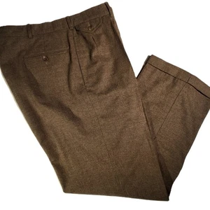 POLO Ralph Lauren Hose Herren 34-36 meliert braun Blue Label Wolle Vintage sehr guter Zustand - Bild 1 von 10