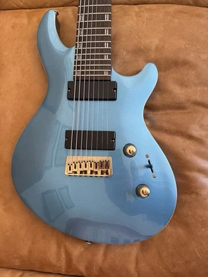 Guitarra Eléctrica ESP LTD JR-208 Javier Reyes Signature 8 Cuerdas - Azul Pelham Foto 1 de 4