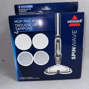 BISSELL Spin wave 2039 Series Mop Pad Kit. Includes 2 Sets Of Pads - Picture 1 of 5