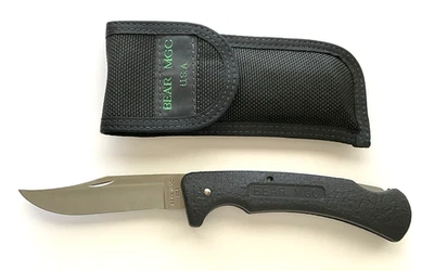 Bear MGC Folding Knife Nylon Sheath USA - Image 1 of 4