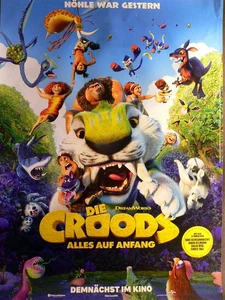 Die Croods - Alles auf Anfang - Teaser - Filmposter A1 84x60cm gerollt - Picture 1 of 1