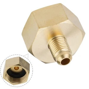 1/4SAE G3/4 Bottle Adapter 60g Bottle Adapter Brass Anti-aging Brand New - Picture 1 of 24
