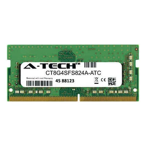 8GB DDR4 2400MHz PC4-19200 SODIMM (Crucial CT8G4SFS824A Equivalent) Memory RAM - Picture 1 of 2