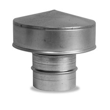 Copertura tetto acciaio inox V2A Ø100 mm - 315 mm