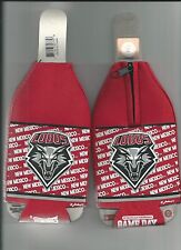 New Mexico Lobos Koozie Set of 2 Team Logo Drink Bottle Koozies