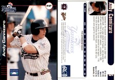 Andy Cannizaro 2001 Multi-Ad Staten Island Yankees #9 RC Card *AutographDen*