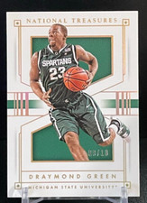 2016 National Treasures Collegiate Draymond Green Gold 09/10 Warriors