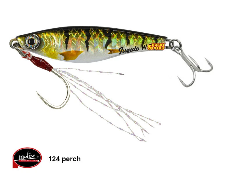 MOLIX JUGULO WIDE CASTING  5 GR  COL. 124 PERCH SPINNING MARE LAGO FIUME - Immagine 1 di 1